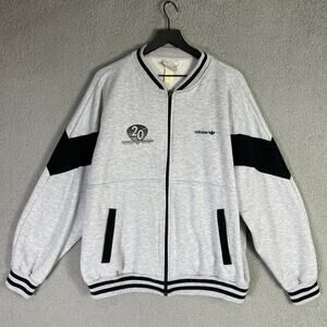 Vintage Adidas National Flatpickin Championship 20th Anniversary Jacket XL 1991